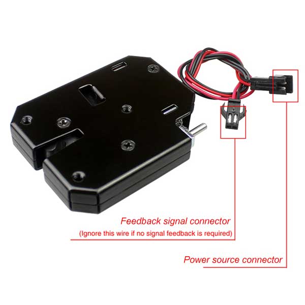 solenoid lock connector